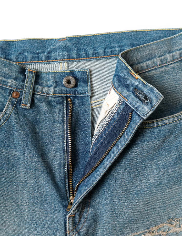 Kapital 14oz Denim 5P Okabellbo (Speakeasy Dixie Remake)