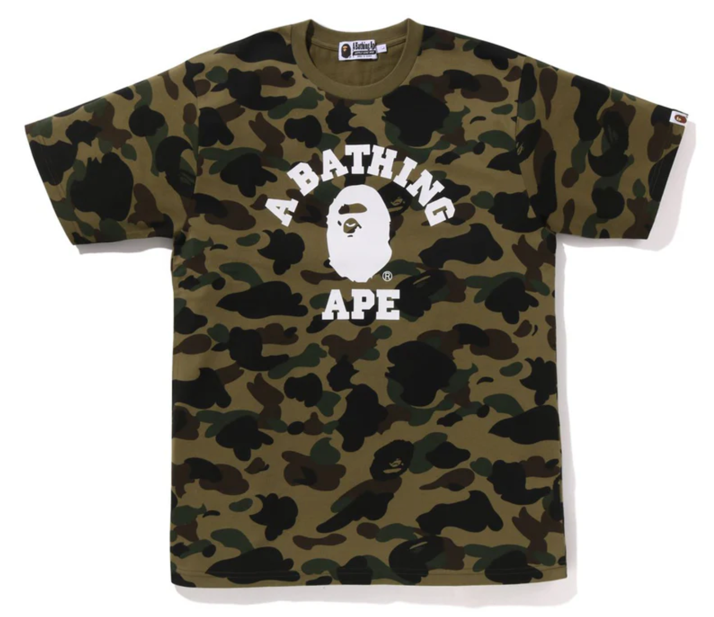 BAPE 1ST CAMO COLLEGE TEE
