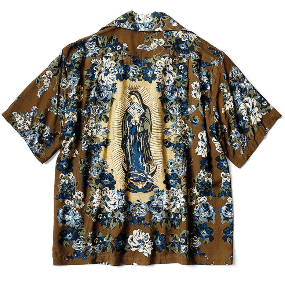 Kapital Silk Rayon Champetre Peckish Maria Button Shirt
