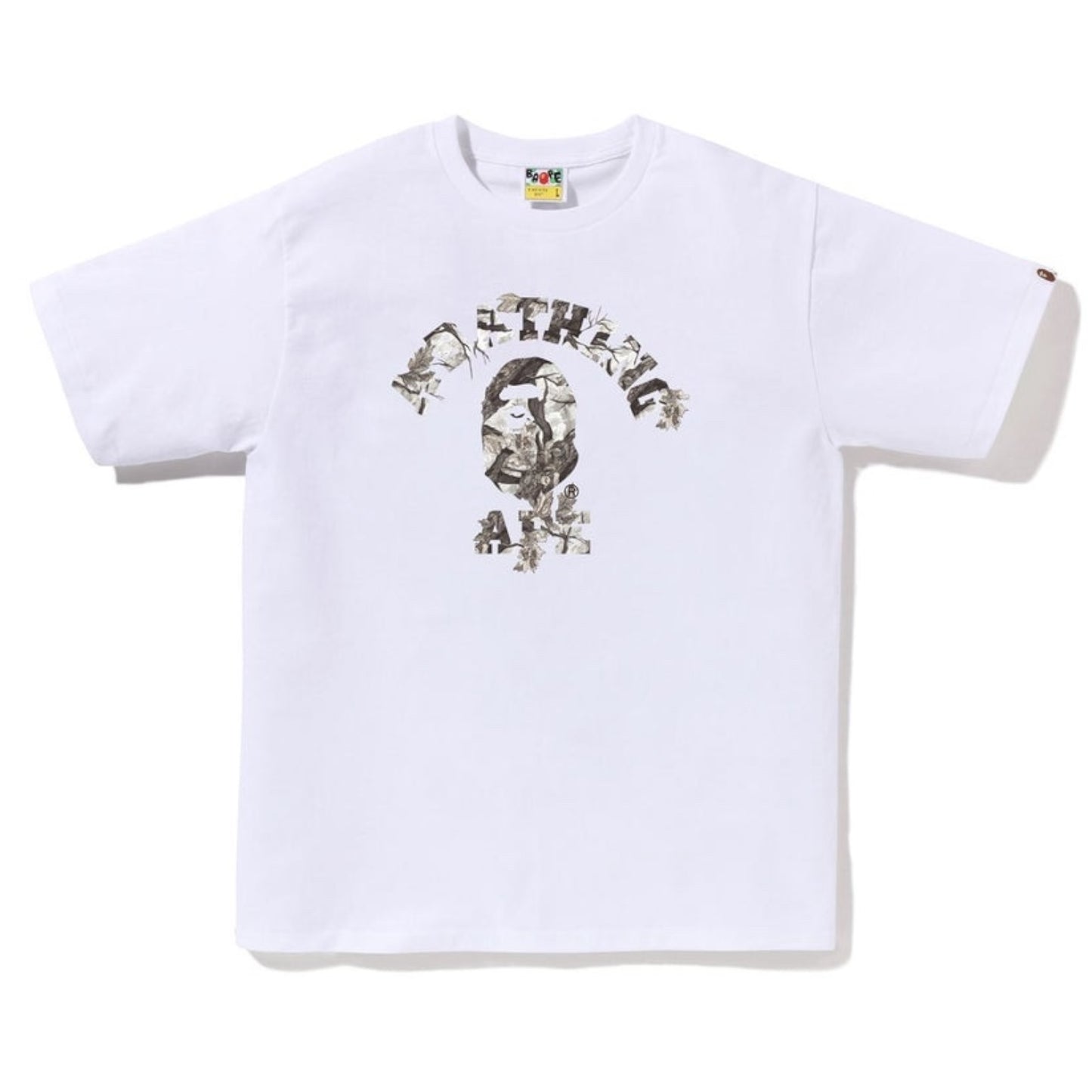 BAPE TREE EDGE CAMO COLLEGE TEE