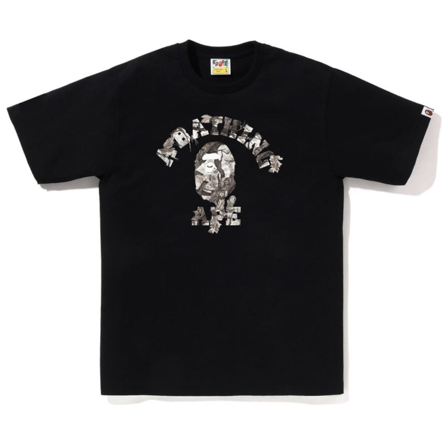 BAPE TREE EDGE CAMO COLLEGE TEE