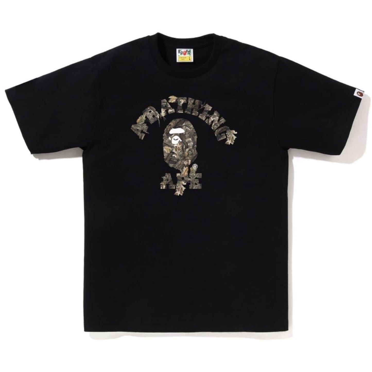 BAPE TREE EDGE CAMO COLLEGE TEE