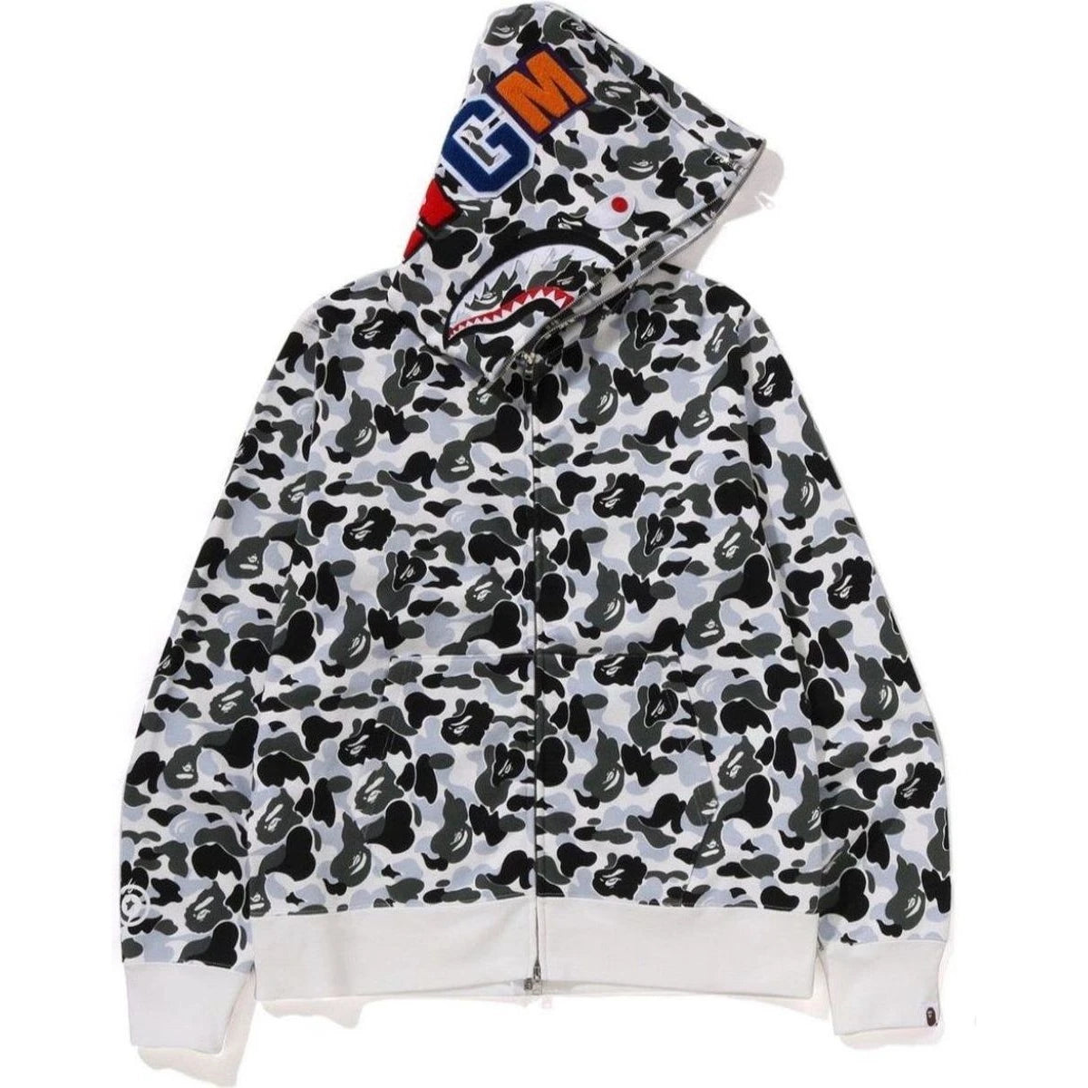 トップス BAPE SEPARATE SHARK FULL ZIP HOODIE BAPE KYOTO SEPARATE SHARK FULL ZIP HOODIE | COJP Gallery