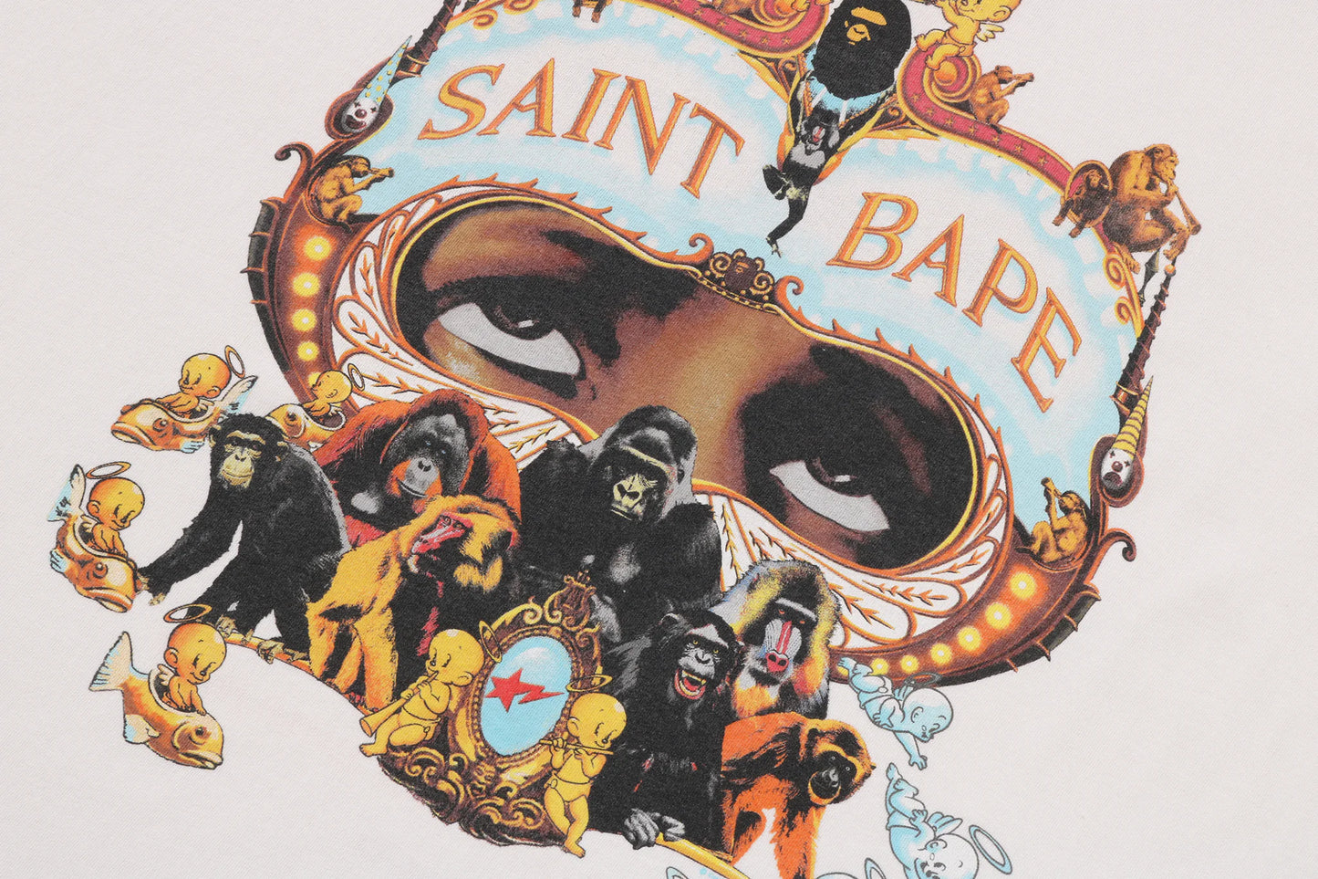 BAPE x SAINT Mxxxxxx GENERATION TEE