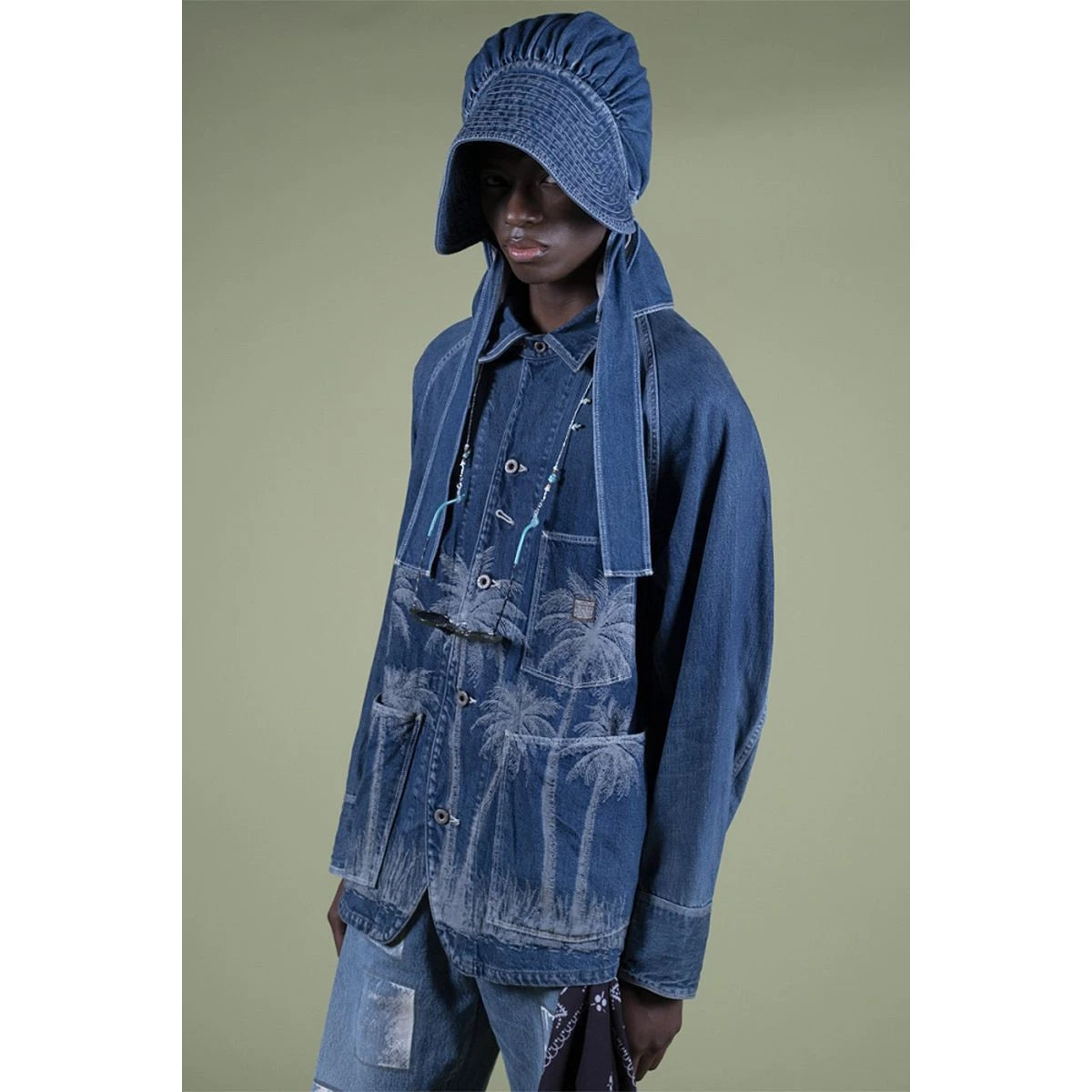 Kapital 11.5oz Denim Farmy Hat