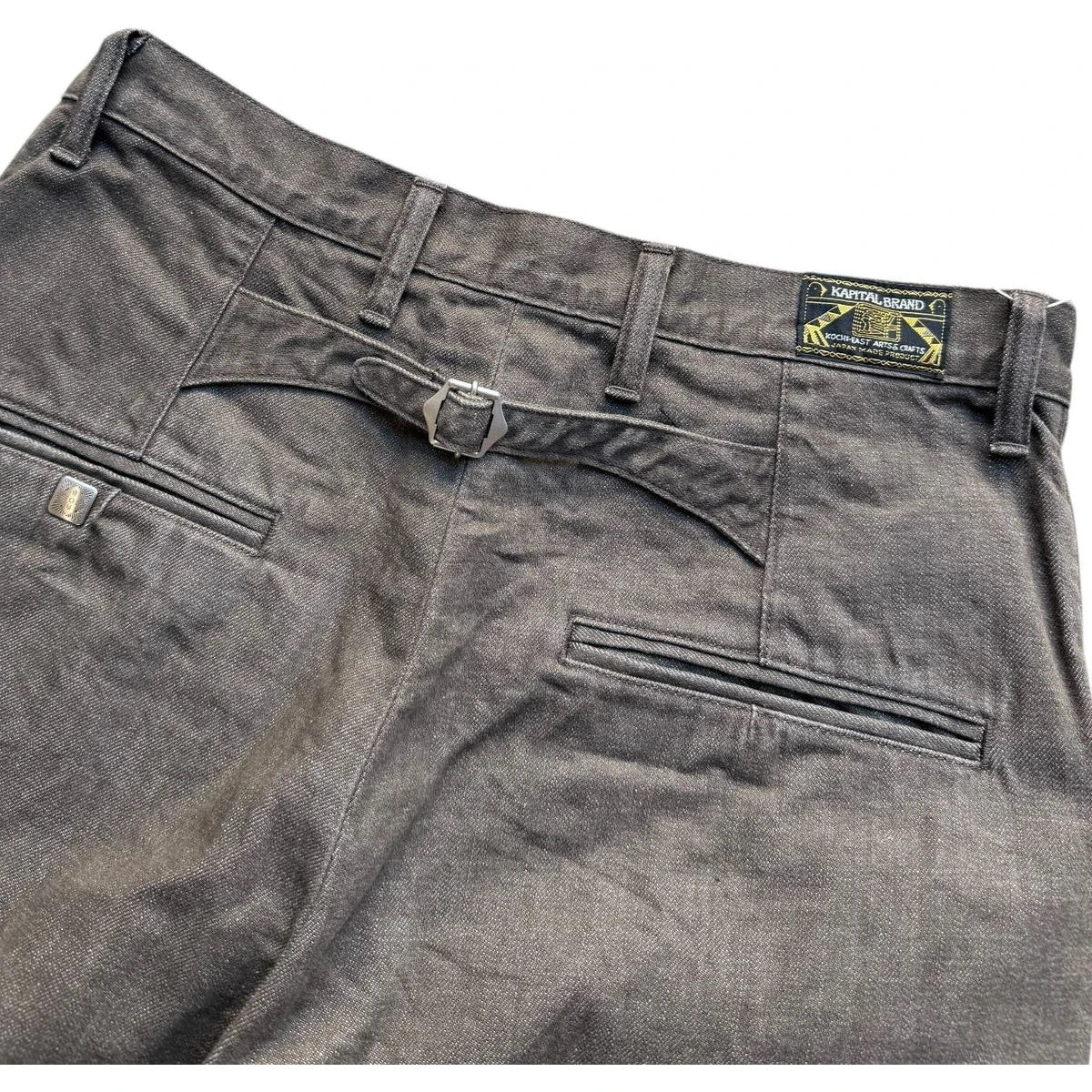 Kapital 12oz Yagasuri Jacquard Denim Nime Pants