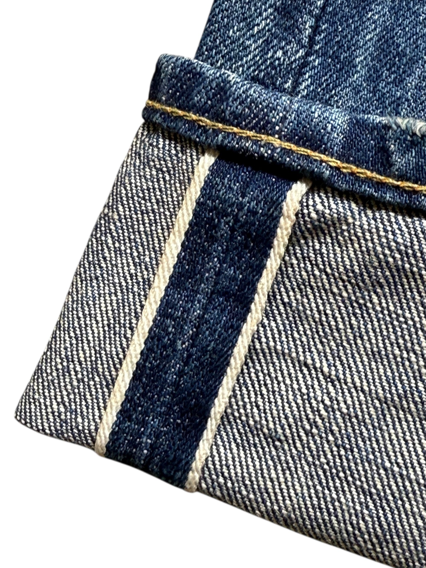 Kapital 13.5oz Zimbabwe Denim 5P Selvedge Wide Leg Monkey TH (Zip Fly)