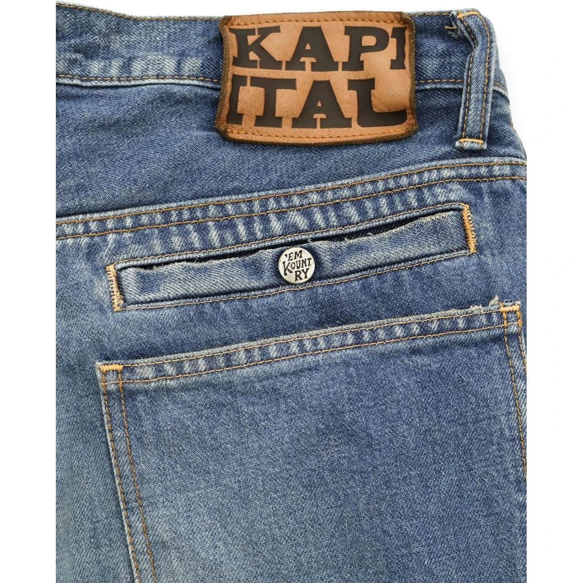 Kapital 14oz Denim Port Baggy Pants