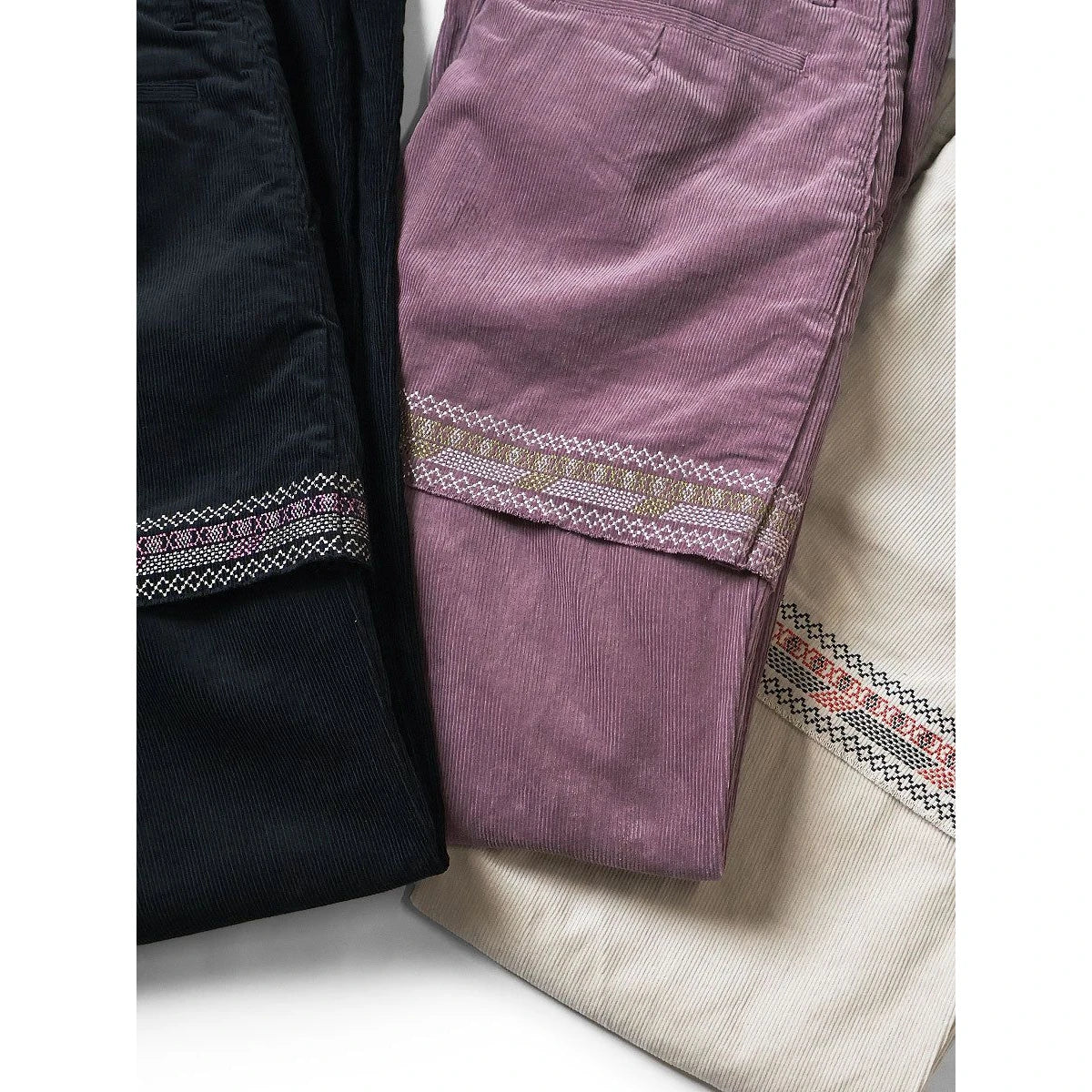 Kapital 14-Wale Corduroy Skouser Pants