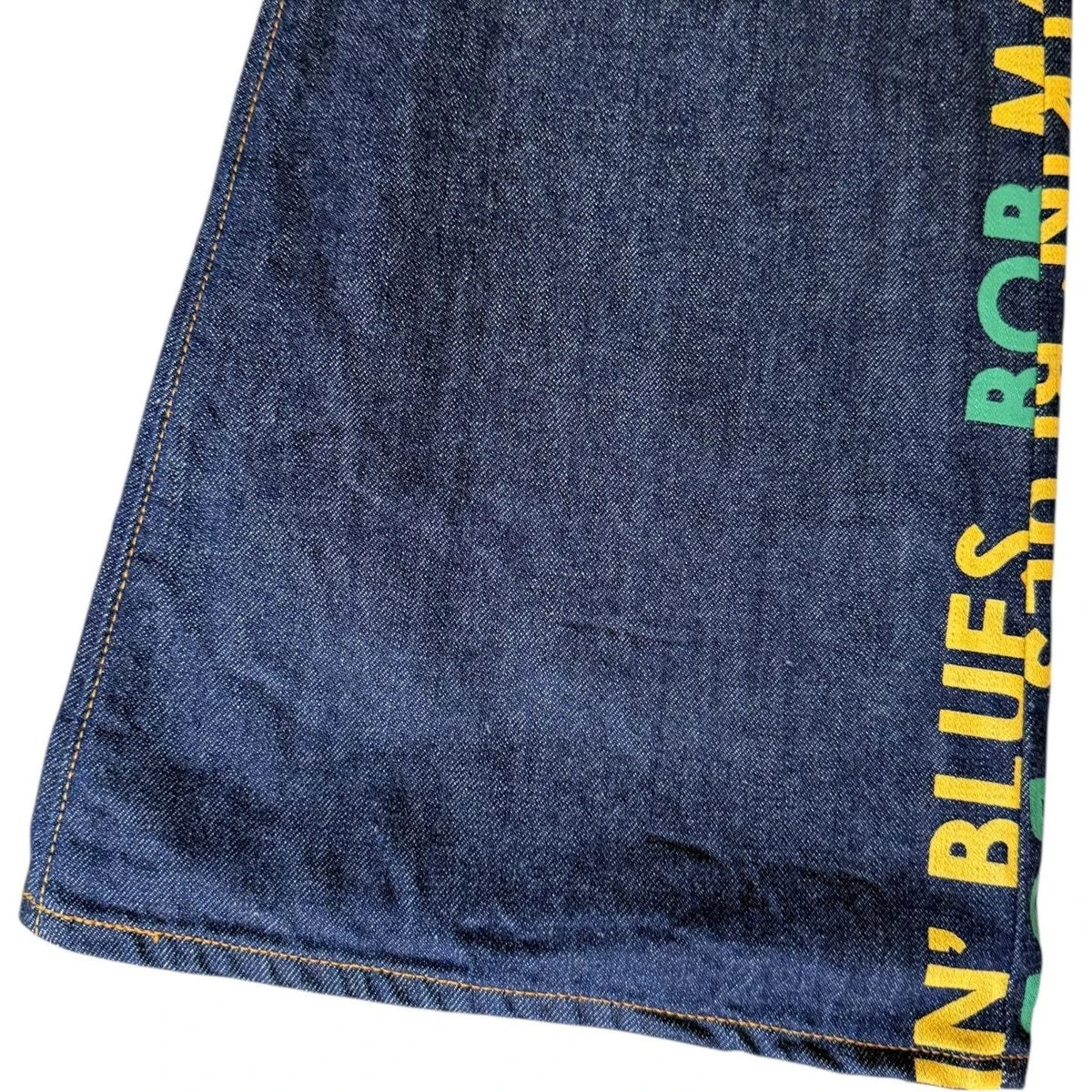 Kapital 14oz Denim Marley Talkin' Blues Apron Skouser Pants