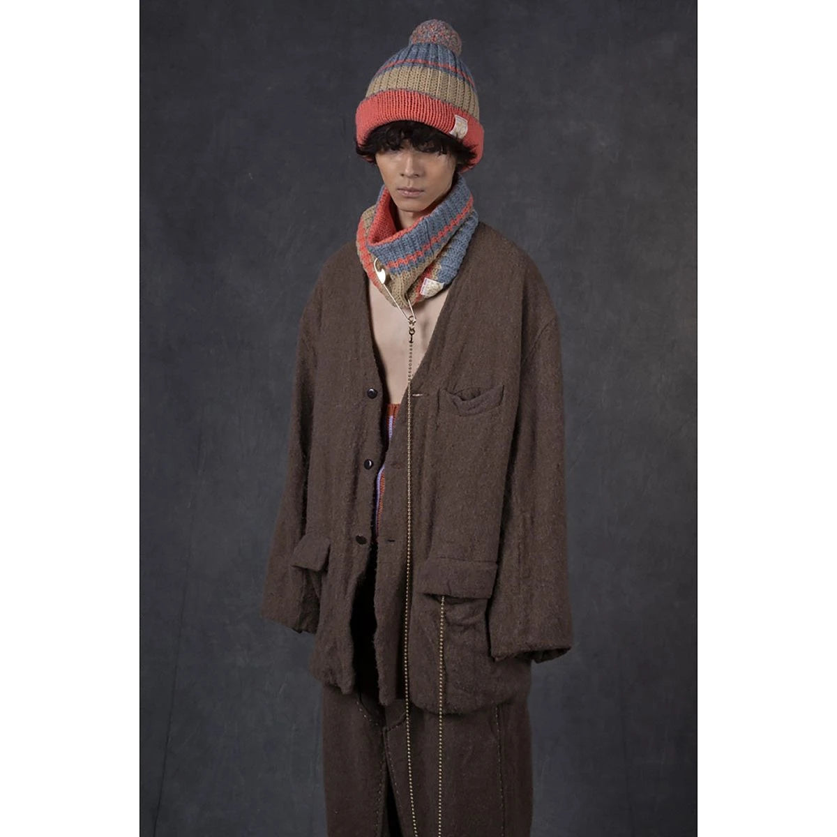 Kapital 3G Wool Side Knit Snood