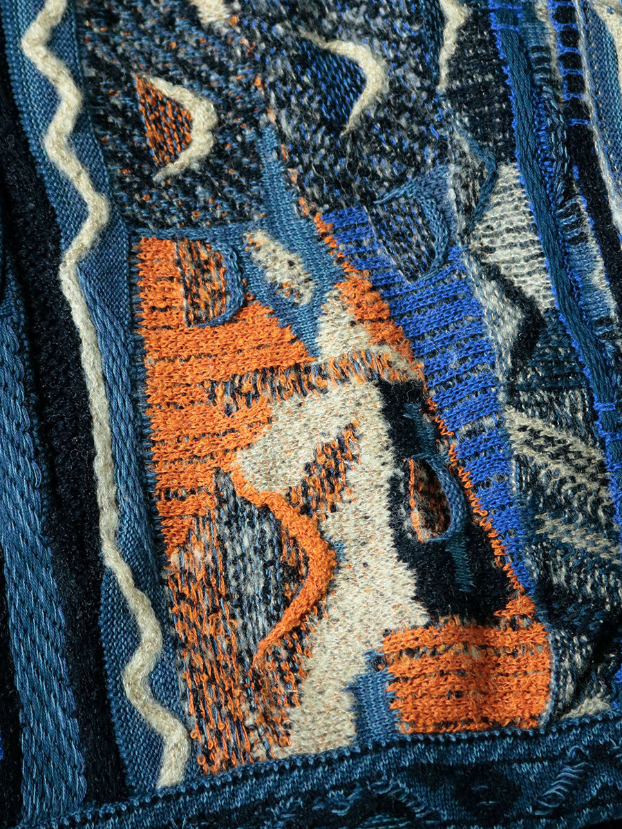 Kapital 7G Boro Gaudy Knit Cardigan