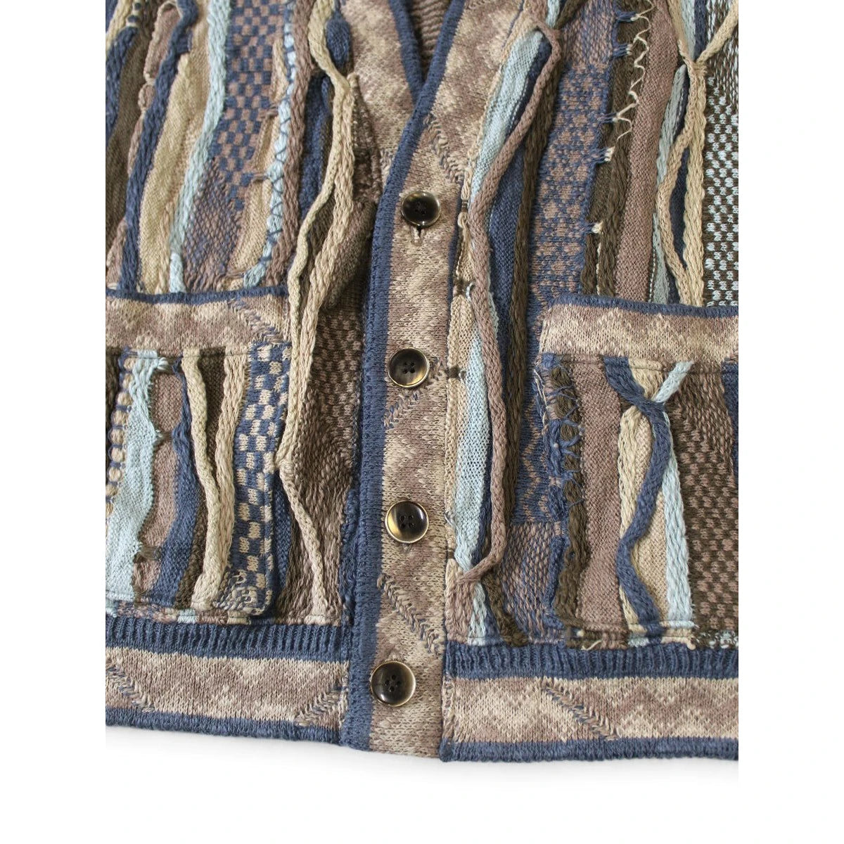 Kapital 7G Knit Gaudy Dad's Vest