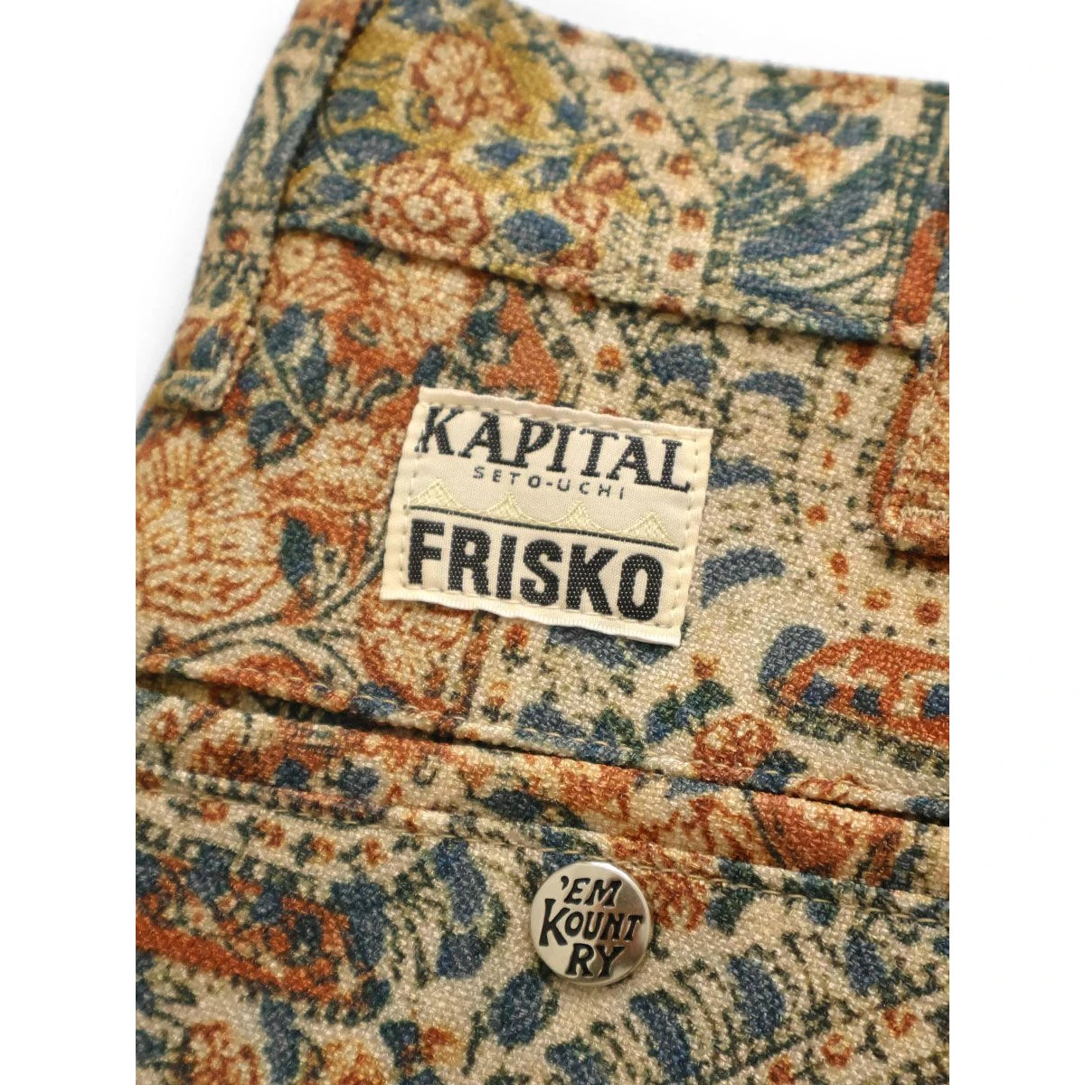 Kapital Alberic Oxford Chintz Pattern 5P Frisko