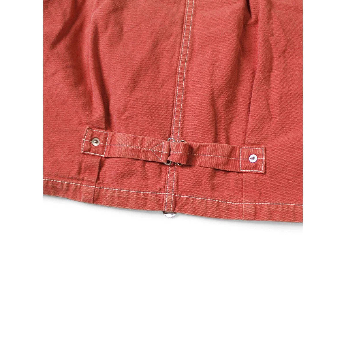 Kapital California Red Canvas Cover Old Drizzler Jacket (With Liner)