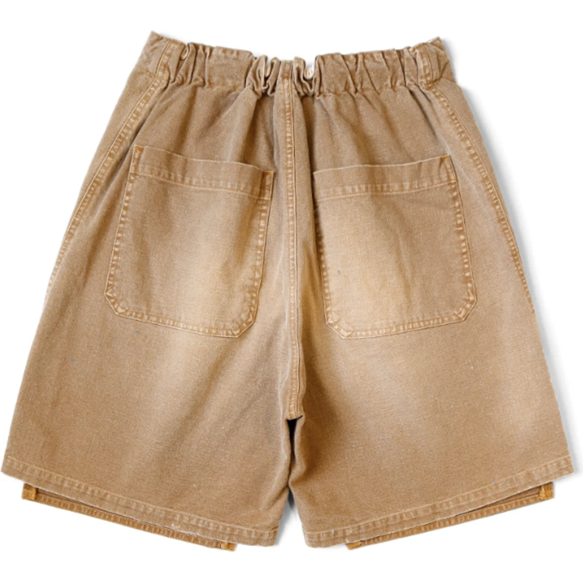 Kapital Canvas Double Knee Easy Shorts (Farmer Remake)