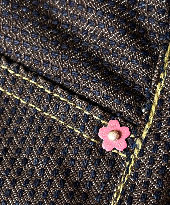 Kapital Century Denim 5P Monkey Cisco No. 5+S (Kakishibu) (Sakura Rivet)