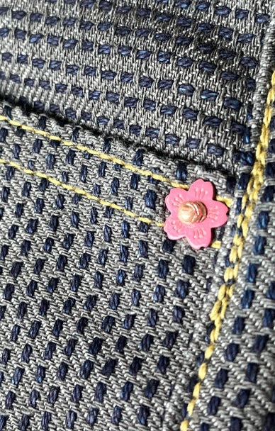 Kapital Century Denim 5P Monkey Cisco No. 7+S (Sumi) (Sakura Rivet)