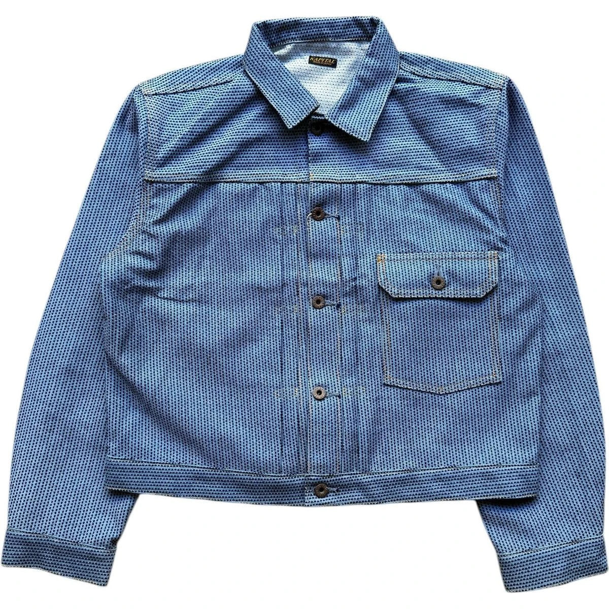 d*4様 kapital century denim FRISCO NO3 浅葱 Kapital Century Denim No. 3+S+A Type 1 Jacket (Asagi) | COJP Gallery
