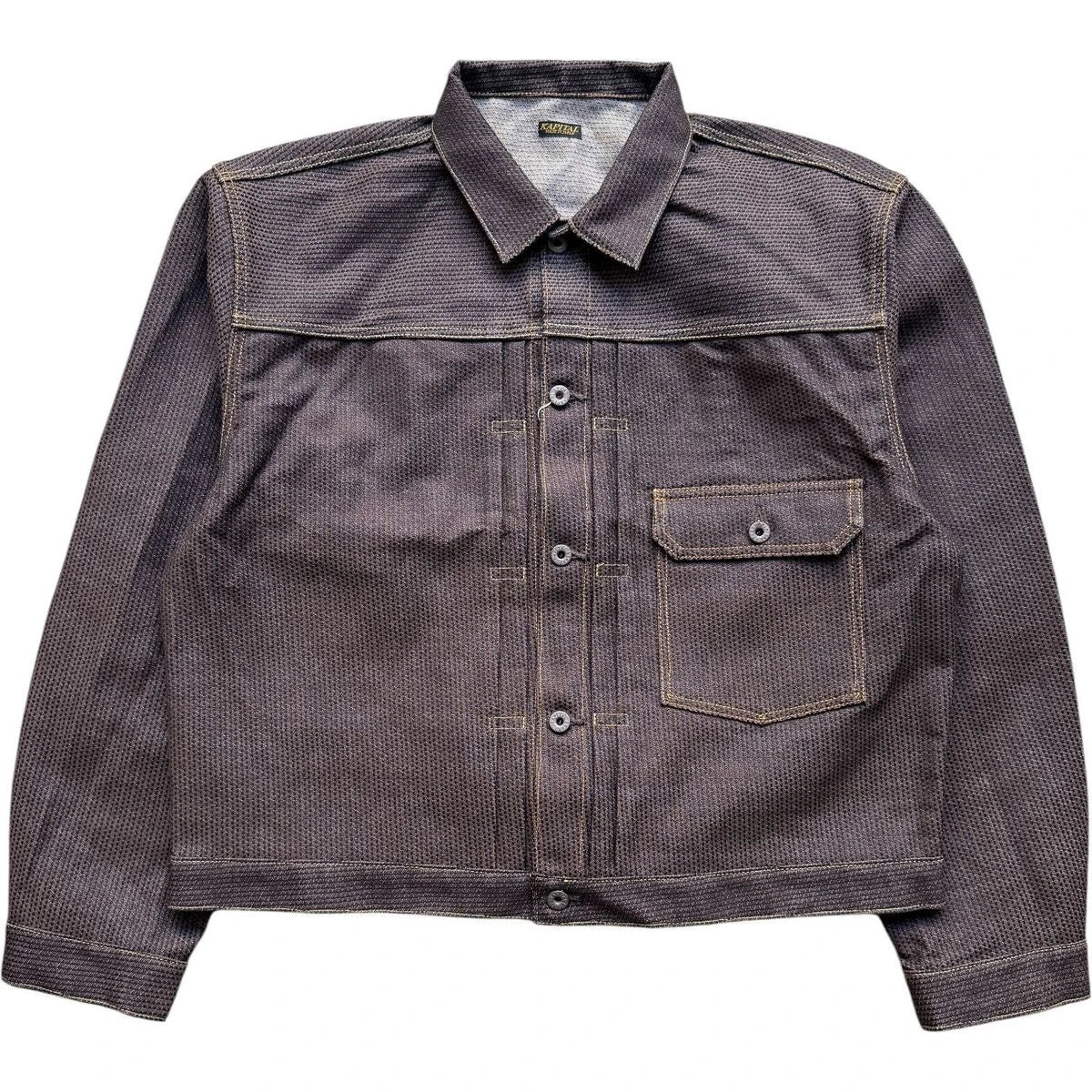Kapital Century Denim No. 5+S Type 1 Jacket (Kakishibu) | COJP Gallery