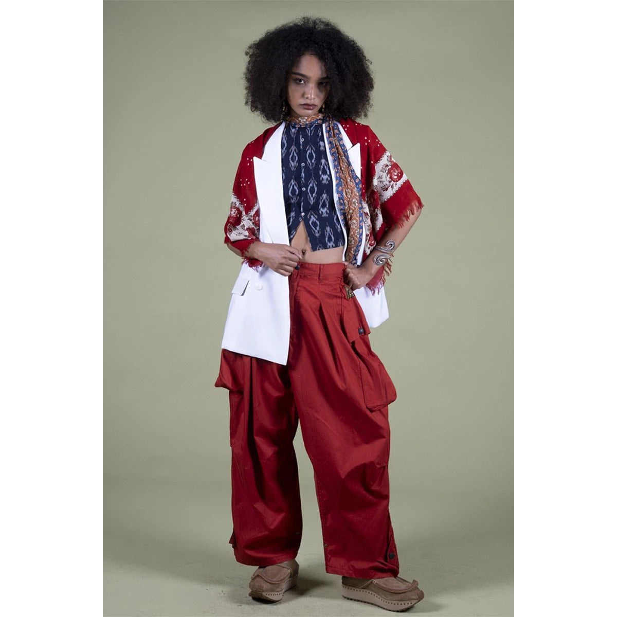 Kapital Combed Gabardine Ao Dai Cargo Pants (2026 Version)