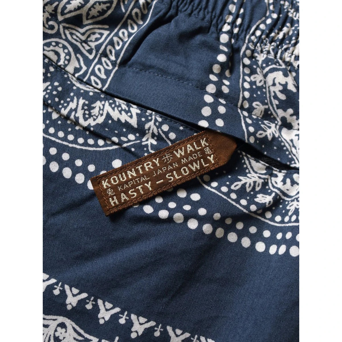 Kapital Combed Burberry Rat Brand Bandana Patchwork Easy Shorts