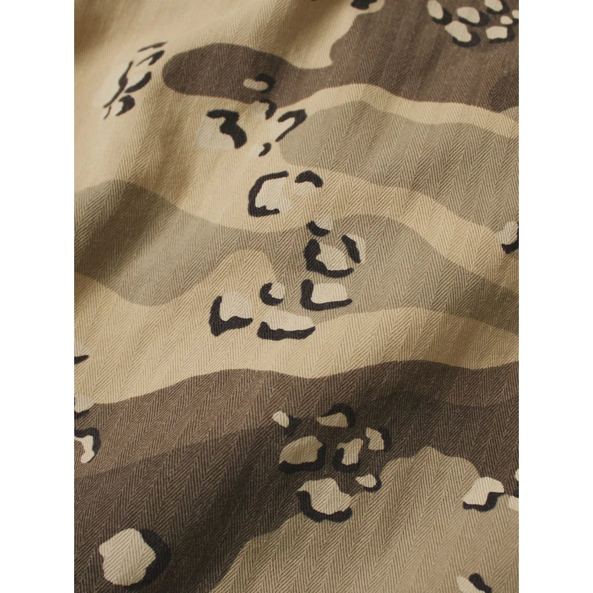 Kapital Cotton Herringbone Peckish Chocolate Chip Camo Army Jacket