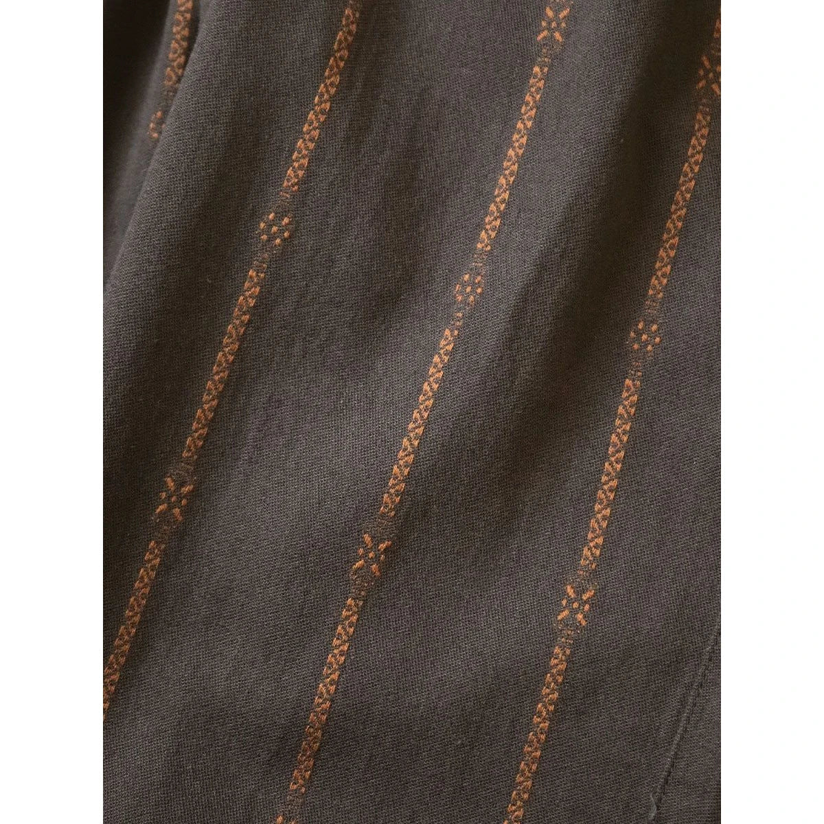 Kapital Cotton-Linen Siamese Stripe Easy Pants