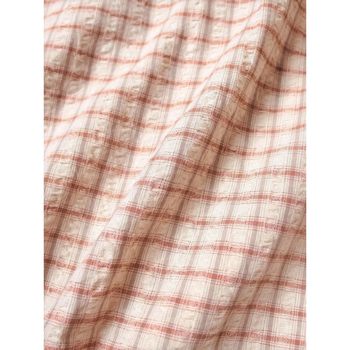 Kapital Cotton Linen Soccer Check Open-Collar Western Big Shirt