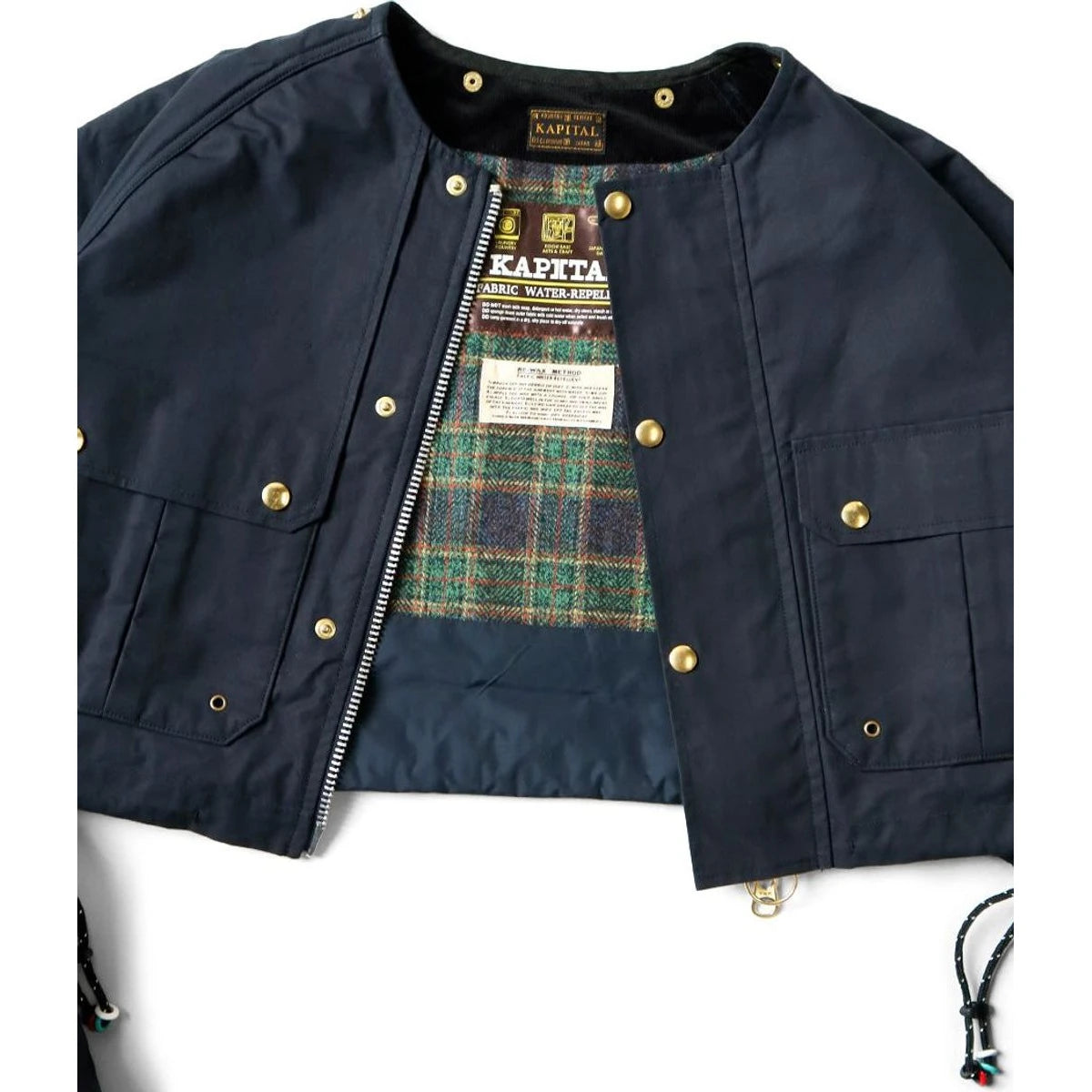 Kapital Cotton Weather Oil-Coated Rabbit Gale Parka