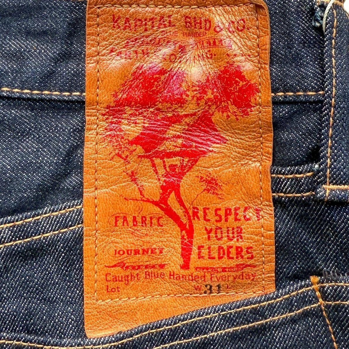 Kapital Denim 5P IDG Cactus