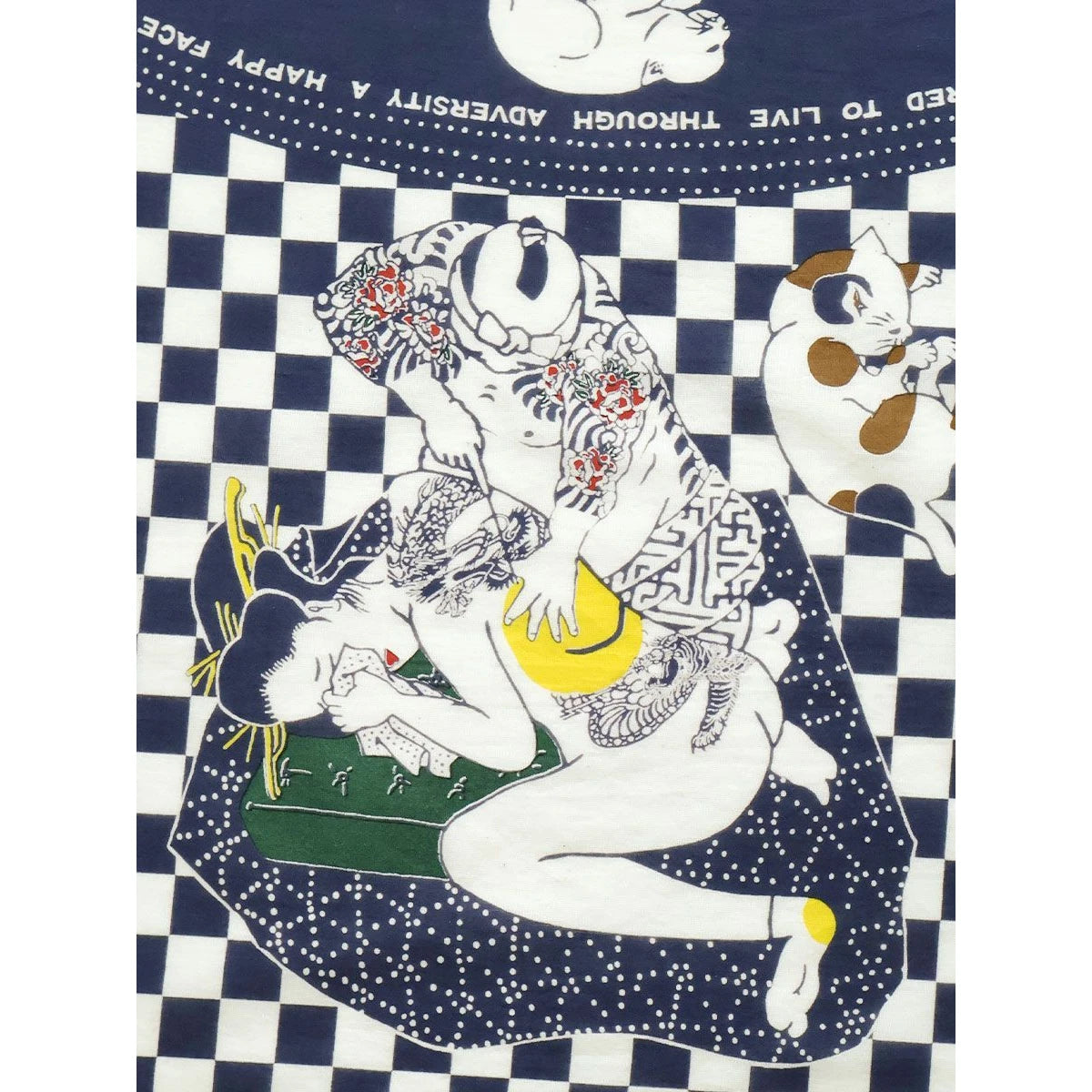 Kapital Fastcolor Selvage Bandana (Rainbowy No Woman No Cry)