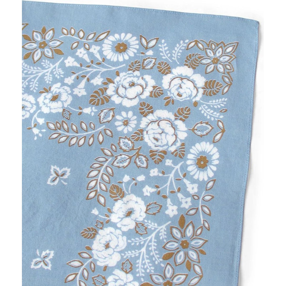 Kapital Fastcolor Selvedge Bandana (Churchill Garden) 30x30