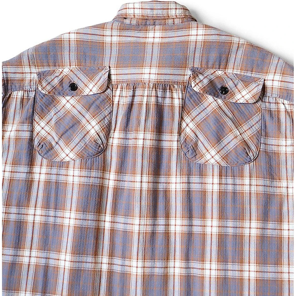 Kapital Flannel Check & Quilted Sleeveless Vest