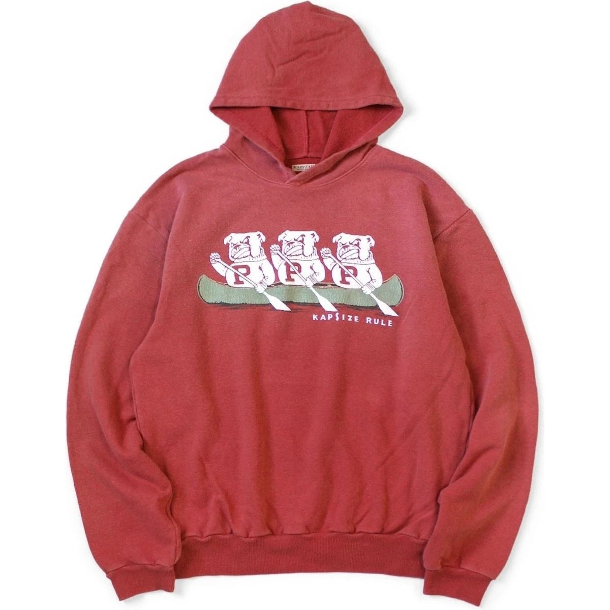 Kapital Fleece Hooded Sweatshirt (`P`Bulldog Print) | COJP Gallery