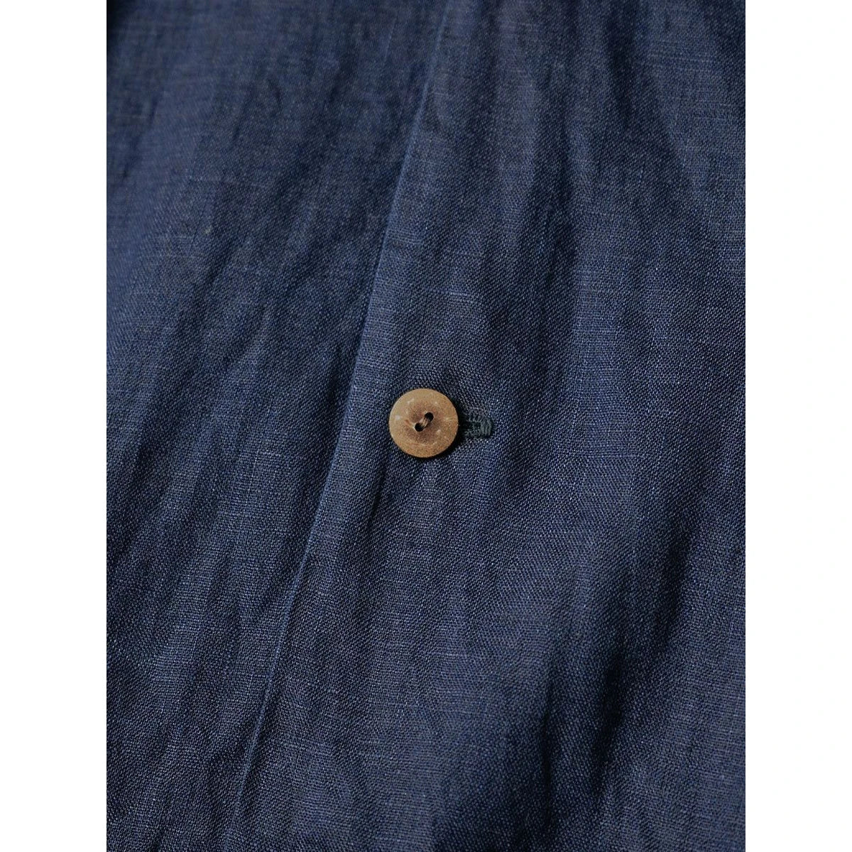 Kapital French Cross Linen Wrangle Collar Aloha Shirt (Souffle Crest Print)