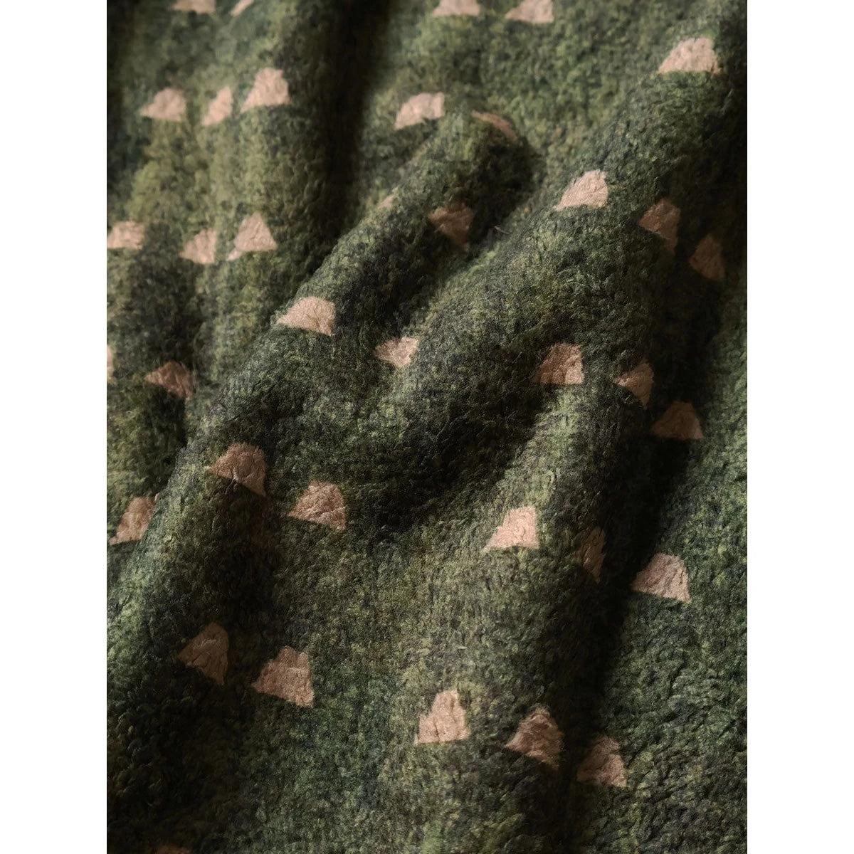 Kapital Iris Print Tsume-Shobu Fleece Zip Jacket