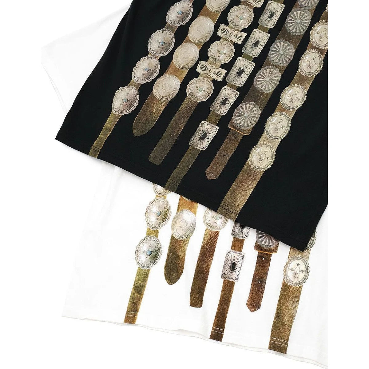 Kapital Jersey Crew T-Shirt (Curtain Concho Print)