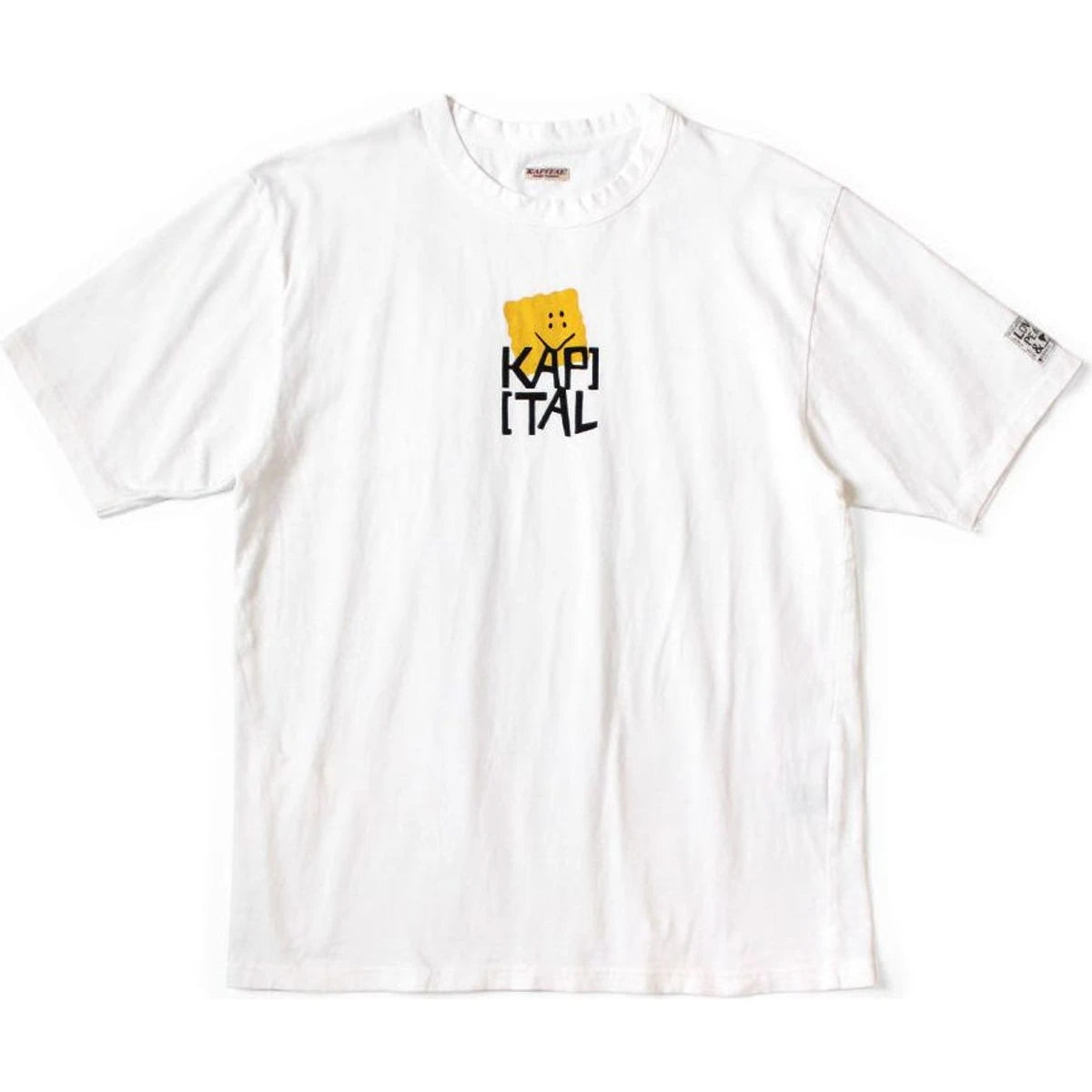 Kapital Jersey Crew Long Sleeve T-Shirt (Peckish Kapital Print