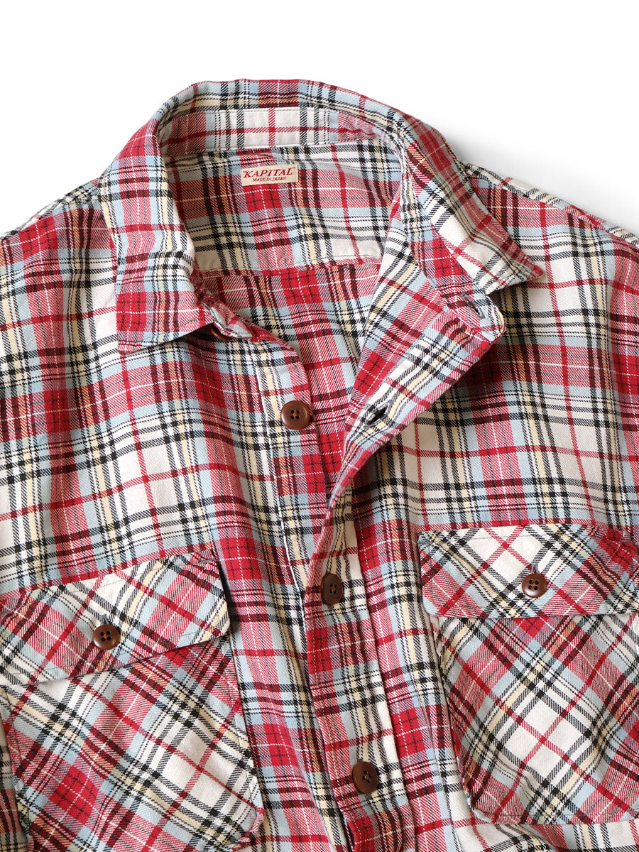 Kapital Columbia-Check Shirt Anorak