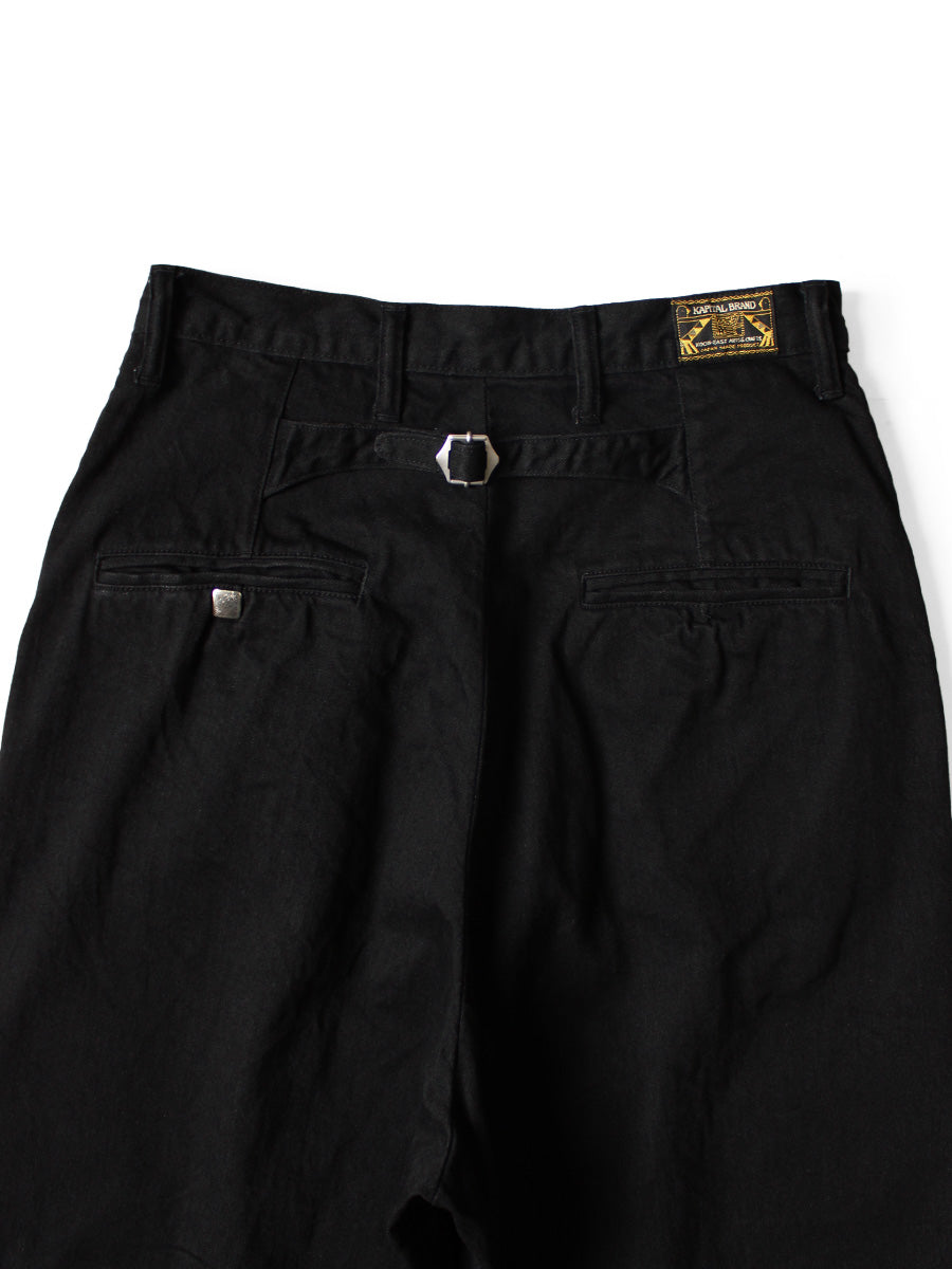 Kapital 12oz Arrow Pattern Jacquard Denim Nimes Pants