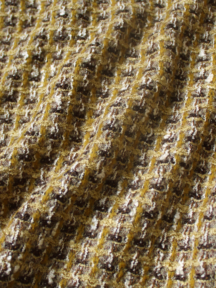 Kapital Fancy Tweed Great Kountry Baseball Long Sleeve Shirt