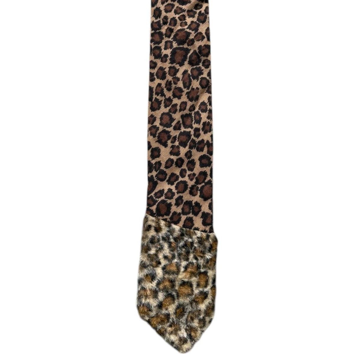 Kapital KOUNTRY Gauze Leopard Cross Patch Warp Necktie
