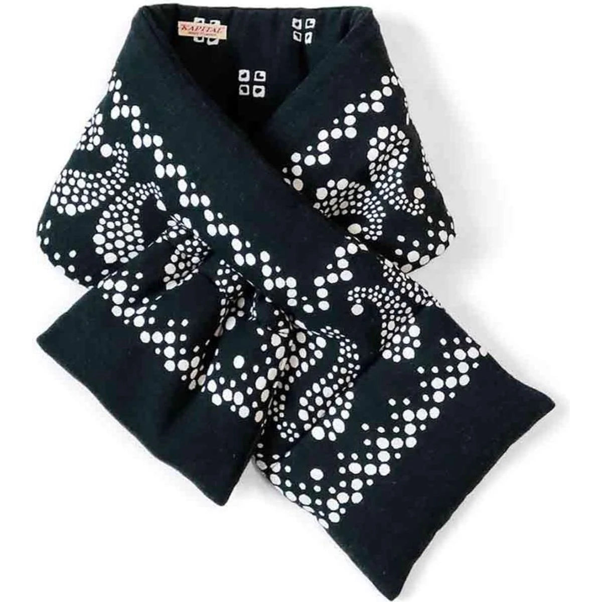 Kapital Linen Rayon Bandana Pattern Kesa Scarf