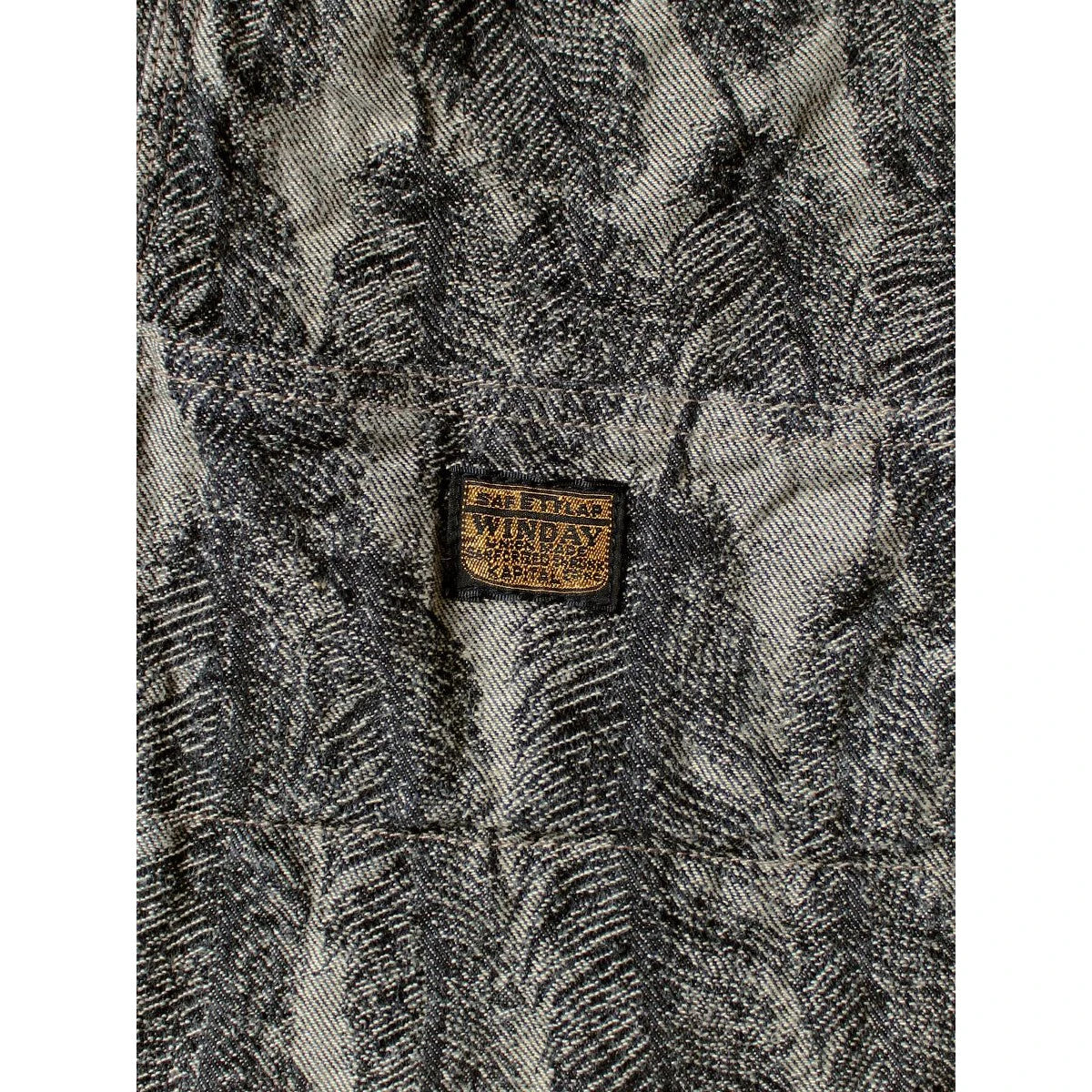 Kapital Magpie Denim Double Knee Easy Shorts