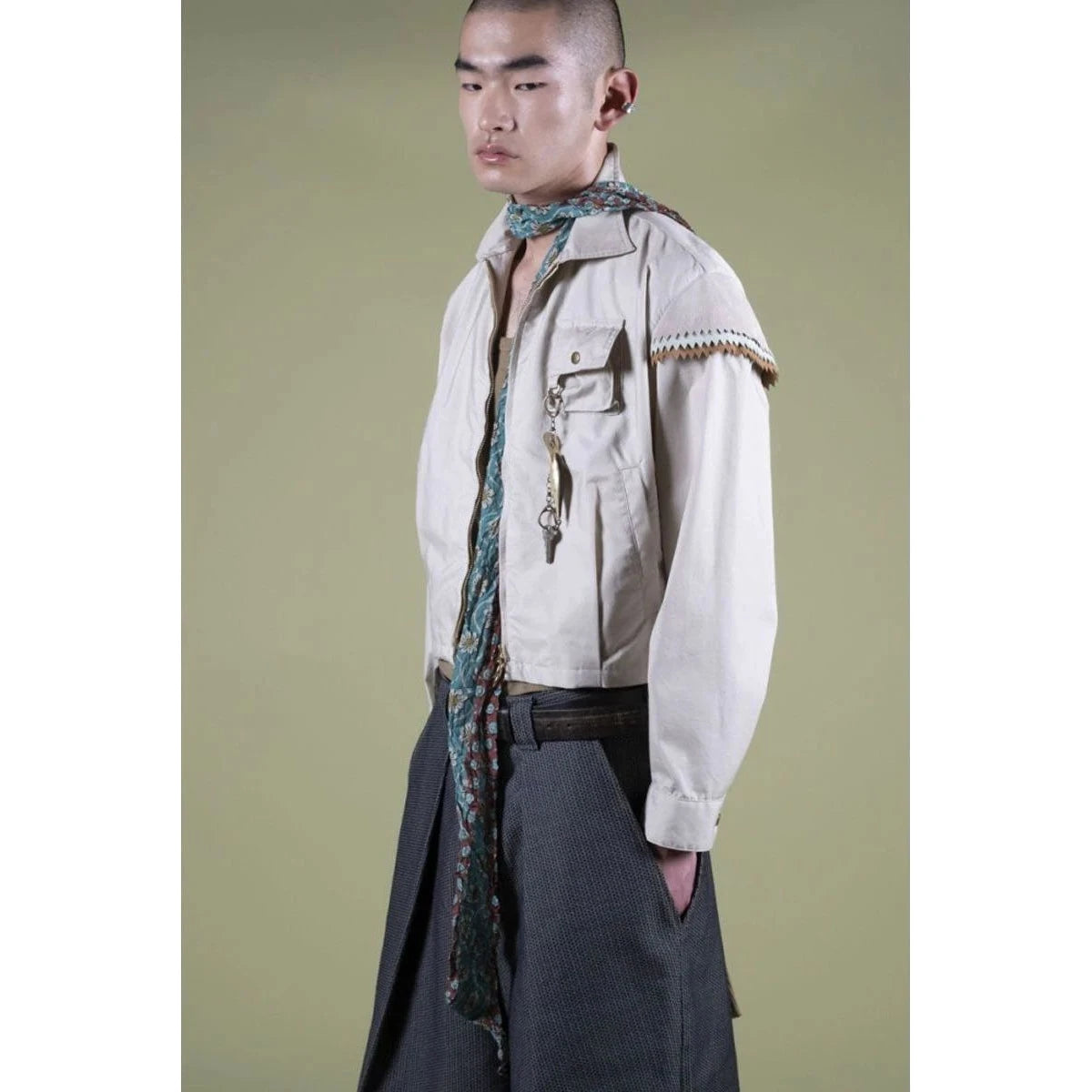 Kapital Poplin Paw Waw Drizzler Jacket