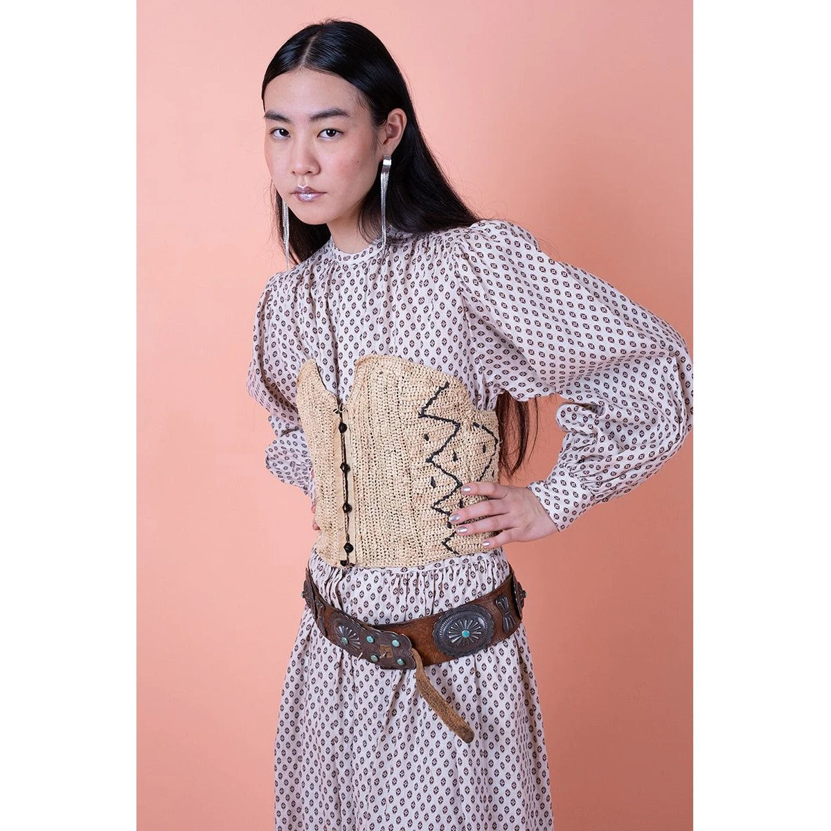 Kapital Raffia Basket Corset