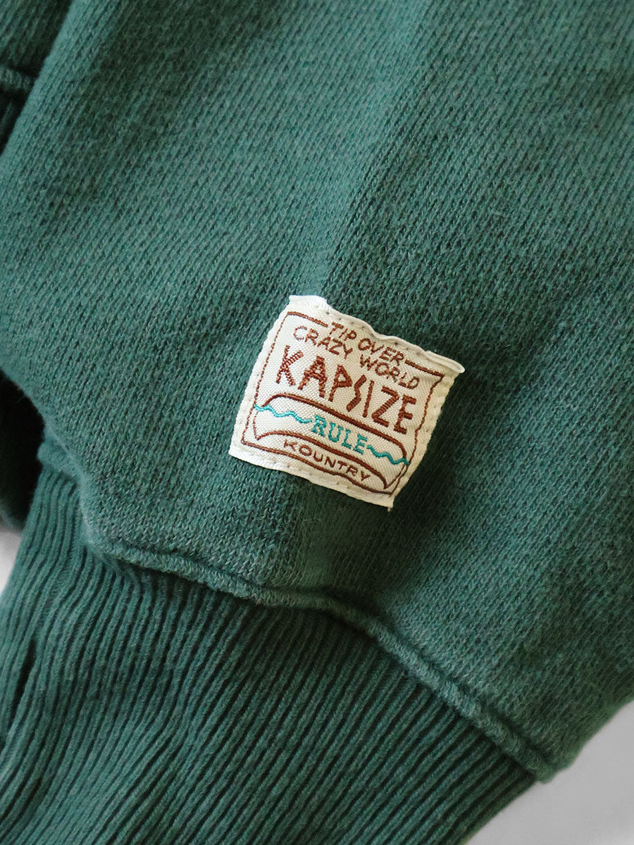 Kapital Raglan Fleece Devil Hoodie (Kapsize Rule Print)