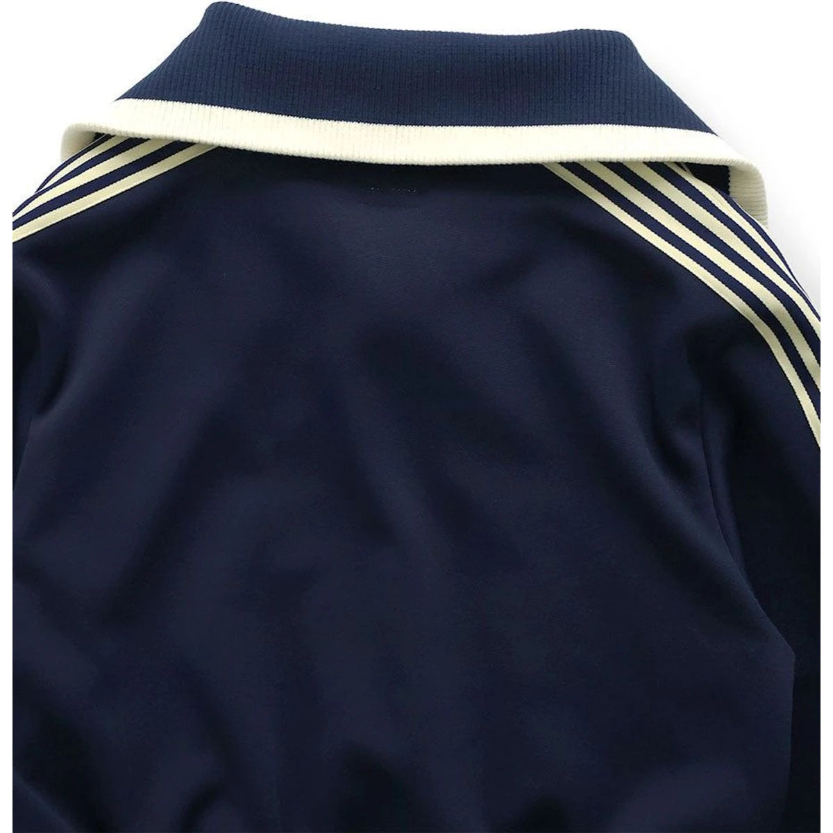 Kapital Smooth Jersey Cropped Track Jacket (Banner Stripe)