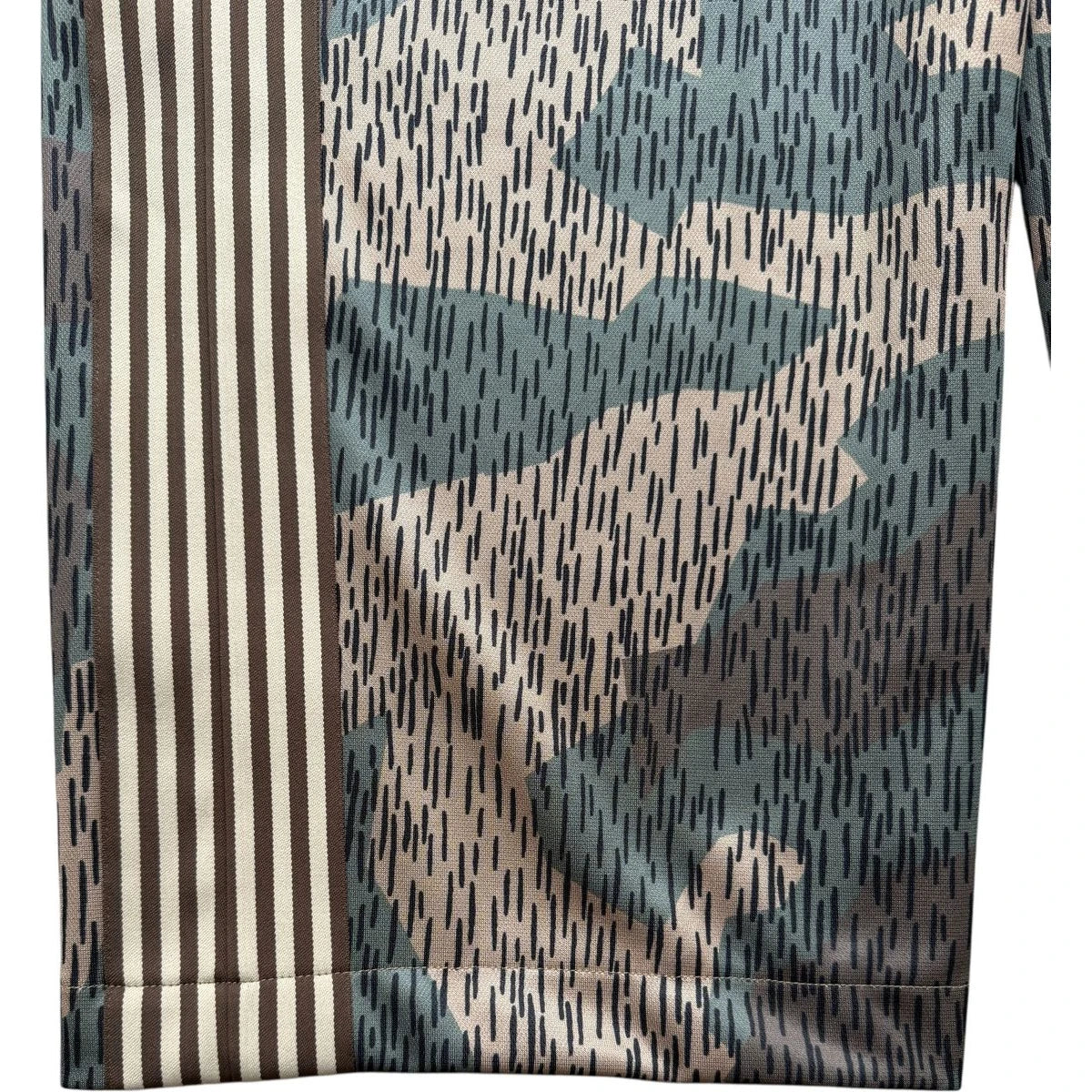 Kapital Smooth Jersey Rain Camo Baggy Track Pants